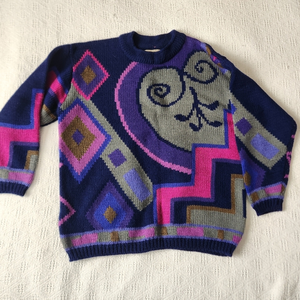 Vintage Wool Blend Esprit Women's Sweater Size Small